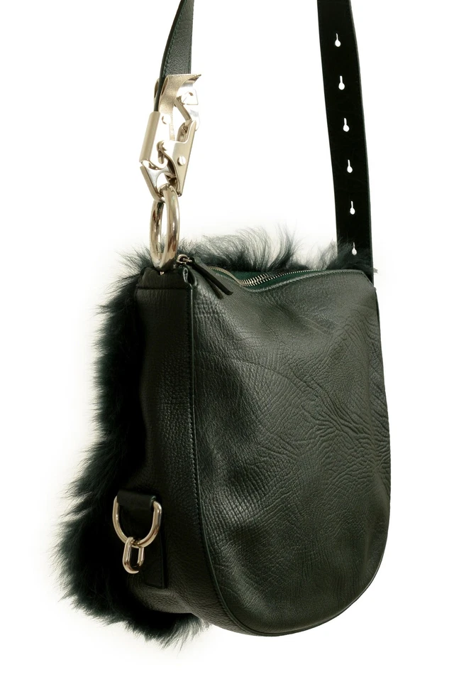 Bolso de hombro Burberry para mujer "Small Knight" de cuero texturizado y piel Foto 4 de 4