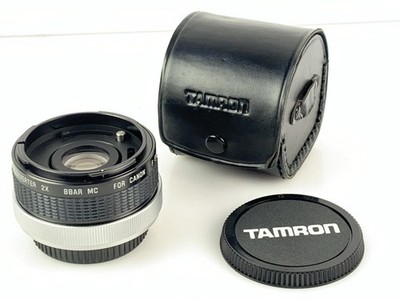 Tamron SP BBAR MC F SYSTEM 2x Telekonverter Canon FD Mount 7 Elemente + Case