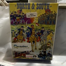 Infogrames North & South Commodore Amiga Strategy 1989, Manual Included