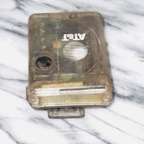 Vintage Clear Motorola Pager Beeper AT&T 