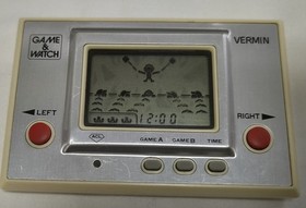 Nintendo Game ＆ Watch Vermin / Manhole Boxed Japan