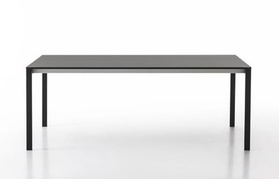 RÄUMUNG Kristalia be-Easy Fenix-NTM  Indoor Tisch schwarz 99x200 UVP 2196,-