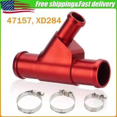 For 03-07 Ford F250-F550 Super Duty 6.0L Radiator Coolant Y-Pipe w/Clamps