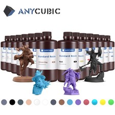 ANYCUBIC 1KG UV Resin 405nm UV Sensitive for LCD 3D Printer M3 max Photon US
