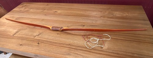 Vintage 1953 Bear Archery Polar Bow 44 lbs. 64" RH Glass Power LA307