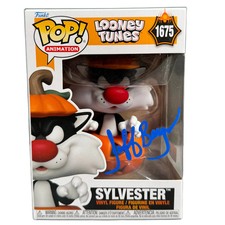 Jeff Bergman Signed Funko POP Looney Tunes Sylvester 1675 Autographed Zobie COA