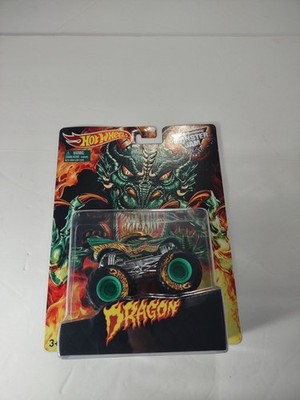 Hot Wheels Monster Jam DRAGON Walmart MAIL IN Exclusive Limited Edition 2015