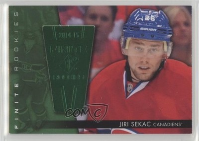 2014-15 SPx Finite Rookies 27/299 Jiri Sekac #10 RC 1h6a