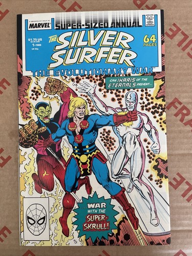 Silver Surfer #1 Marvel Comic Book Annual 1988 Very Fine Copy NM