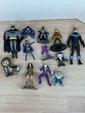 Lot Of 13 DC Comic Figures- See Description For Details