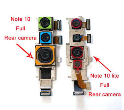 For Xiaomi Mi Note 10 Lite Mi Note 10 Pro Rear Camera Front Camera Replacement
