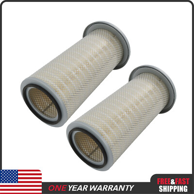 LAF3551 Engine Air Filter 2x P153551 PA2705 New For Freightliner Kenworth Mack 
