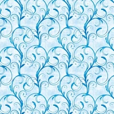Yard ~  Atlantis Mythical Mermaids Ocean Swirl ~ $3.99 Ships ANY Amount Fabric