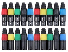Pronomic XFXMPLUG XLR Stecker Set 10x Male 10...
