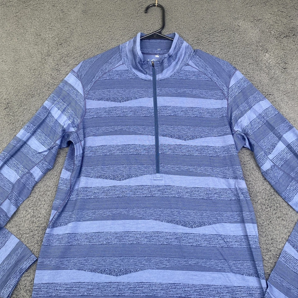 REI Co-Op Base Layer Midweight Merino Wool 1/2-Zip Pullover Sweater Mens Medium - Image 3 of 4