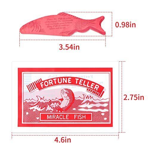 1152 Fortune Teller Miracle Fish Novelty Party Gift Favor Toys