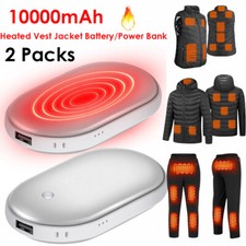 2 Packs 10000mAh Battery Pack Heated Vest Jac...