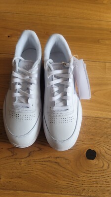 NEU Schuhe Universal Damen Reebok Club C Double GW0854 Weiß