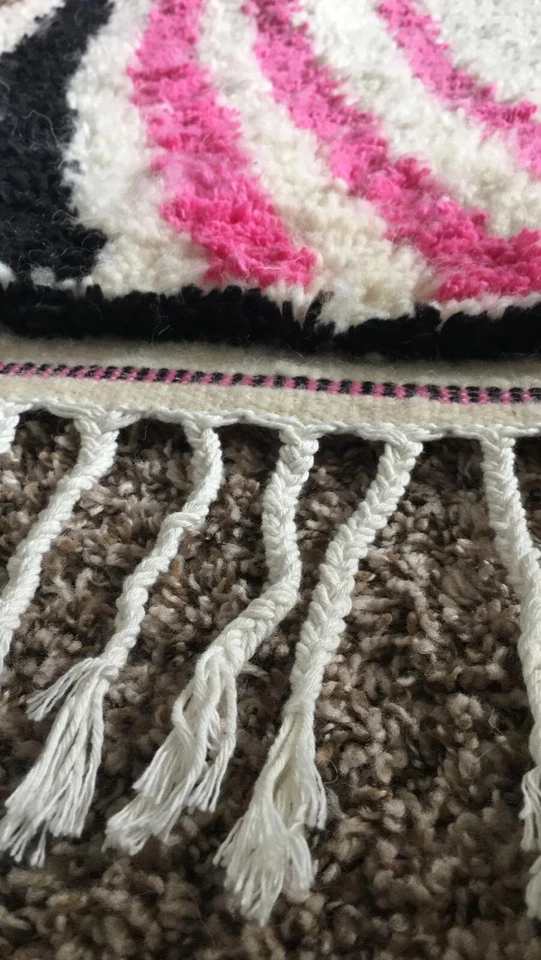 Alfombra marroquí Azilal 5’x8’ - Alfombra bereber - Alfombra auténtica - Alfombra 100 % lana Foto 2 de 4