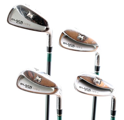 Herren Lynx Black Cat CST-1 Iron Set Irons 5/9/PW/SW Graphite Regular