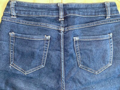 NWOT Women Blue Spice Jeans, Size 3/4 
