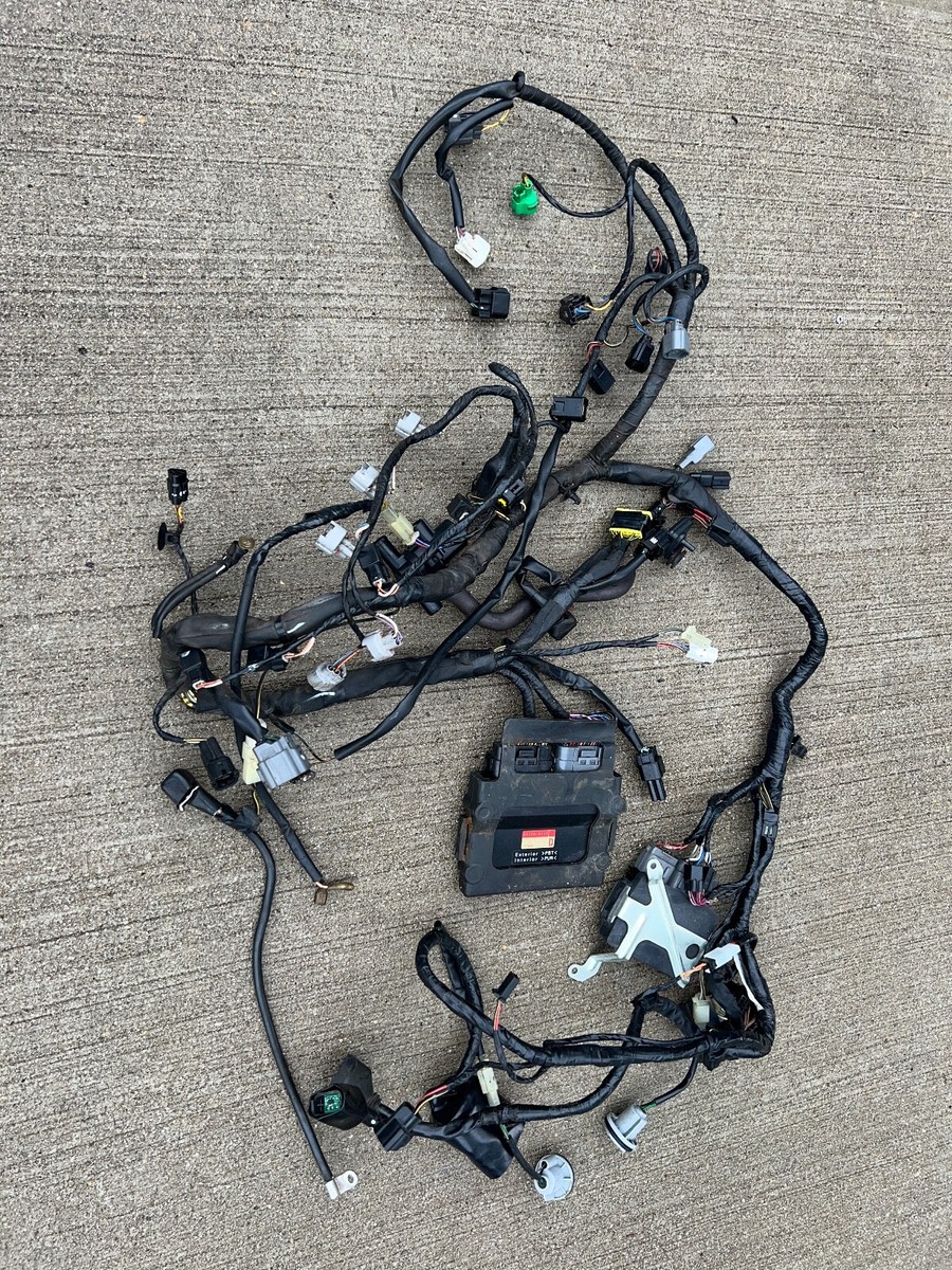 チャート式 マイカー整備シリーズ スカイライン 2007 ZX6R ZX6 ZX 6 600 Kawasaki Ninja Wiring Harness CDI ignitor