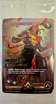 Alpha Clash Tournament Champion 2 Card Promo - Kilamanjaro, Ascendent Champion