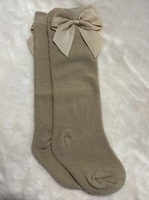 Baby Girls Socks Toddler Bow Cotton Newborn Infant Size S / 0-12 Months