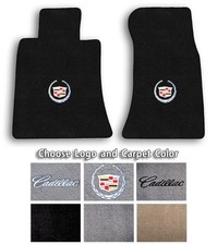2013-2018 Cadillac Ats Front Carpet 2pc Floor Mats Choose Color Official Logo