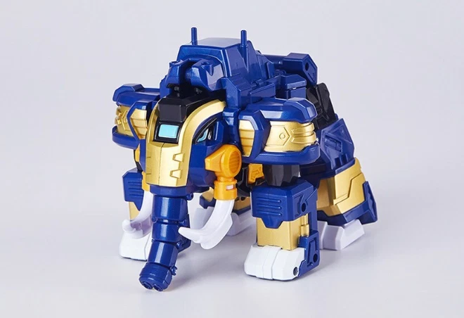 Mini Force Animal Tron ELIE Max Ranger Mammoth Transformer Robot Kids Toy - Image 4 of 4