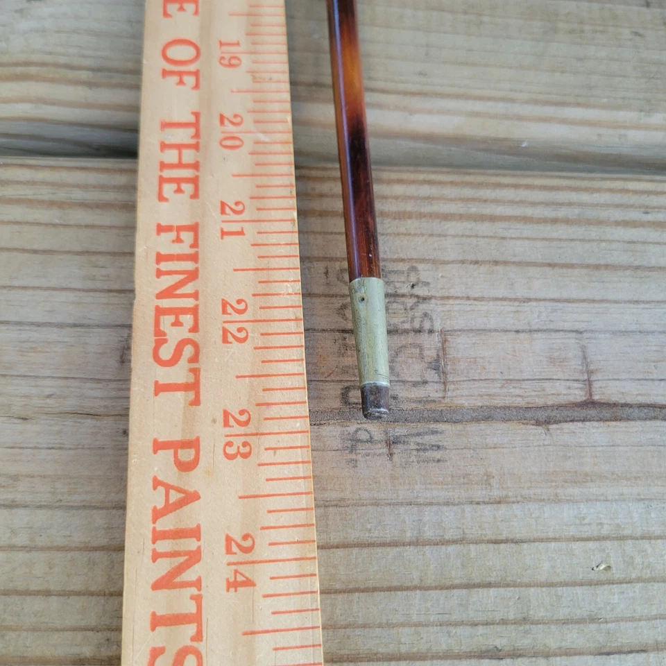  De colección. Antiguo bastón de bambú madreperla bastón decorativo arma de bastón  Foto 3 de 4