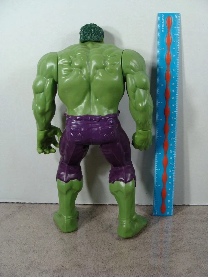 Marvel Hasbro The Incredible Hulk Action Figure 2013 Plastic Toy Movable Parts - Image 3 of 4