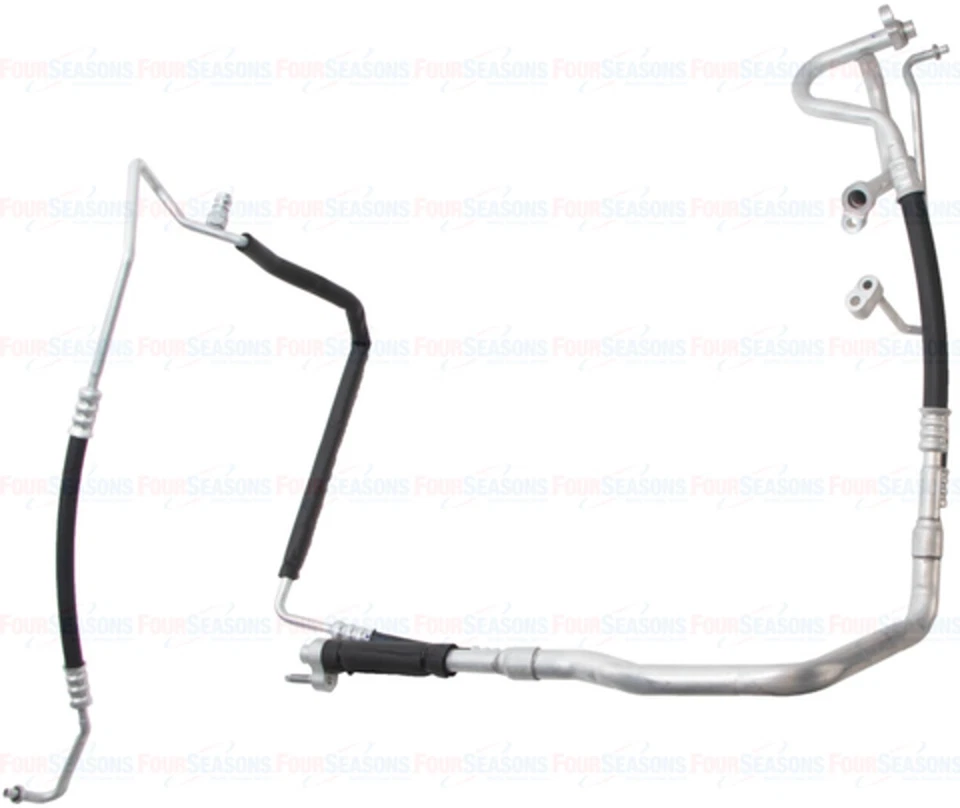 Conjunto de manguera de línea líquida y succión de aire acondicionado 4 estaciones para Buick Enclave 2013-2017 Foto 3 de 3