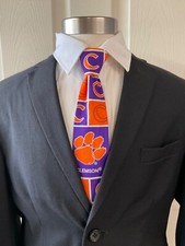Clemson Tigers  Pre-tied Ties