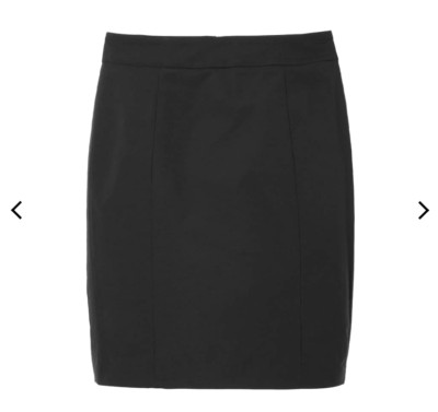 Women's Suit Skirt Made with Solotex(R) Black Workman FieldCore Fashion Japan