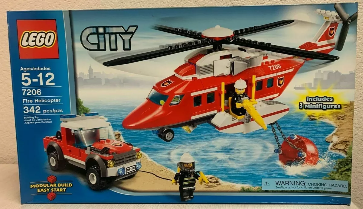 7206 CITY Fire Helicopter Fire beach vehicle NEW in box | eBay