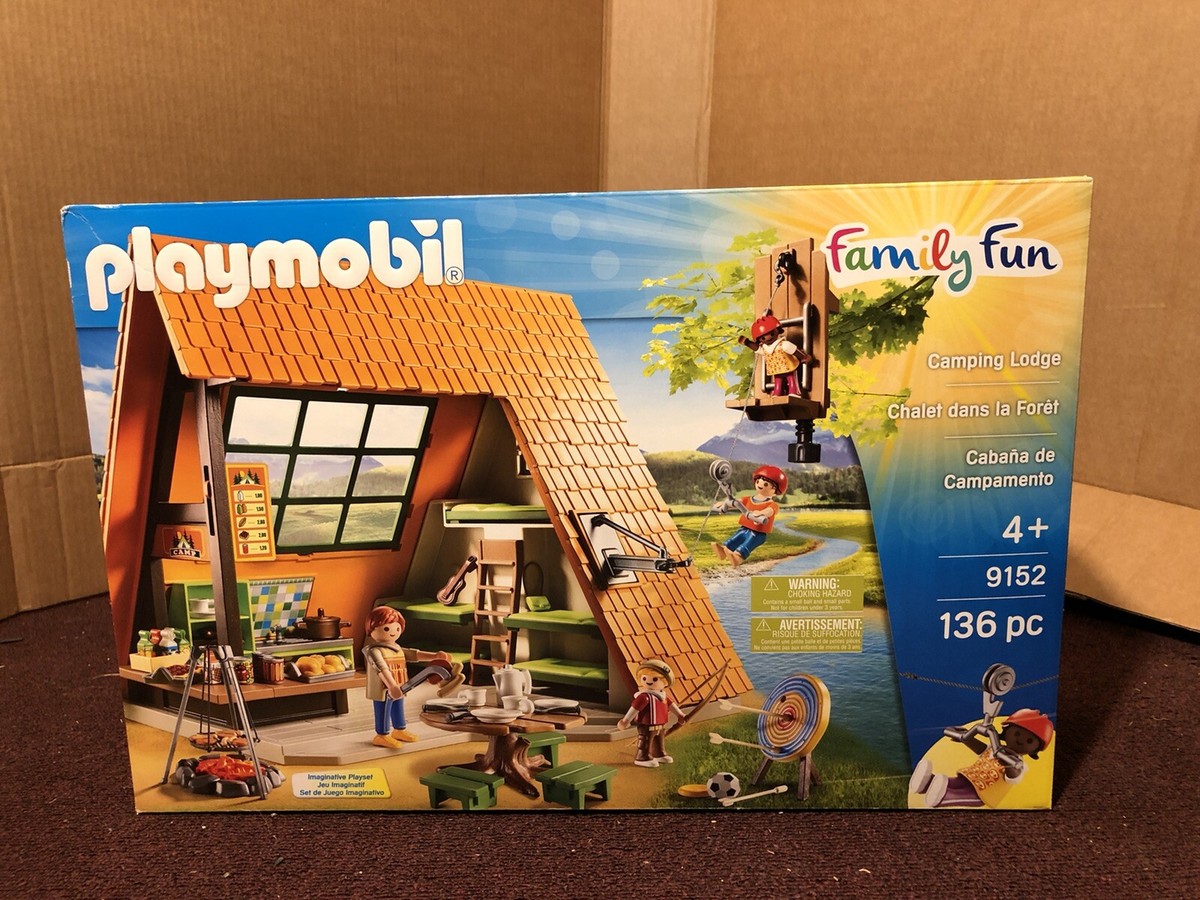 Unopened Brand New Playmobil Camping Lodge 9152