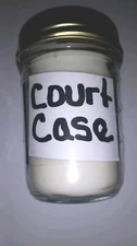 Court Case Law Stay Away Candle 