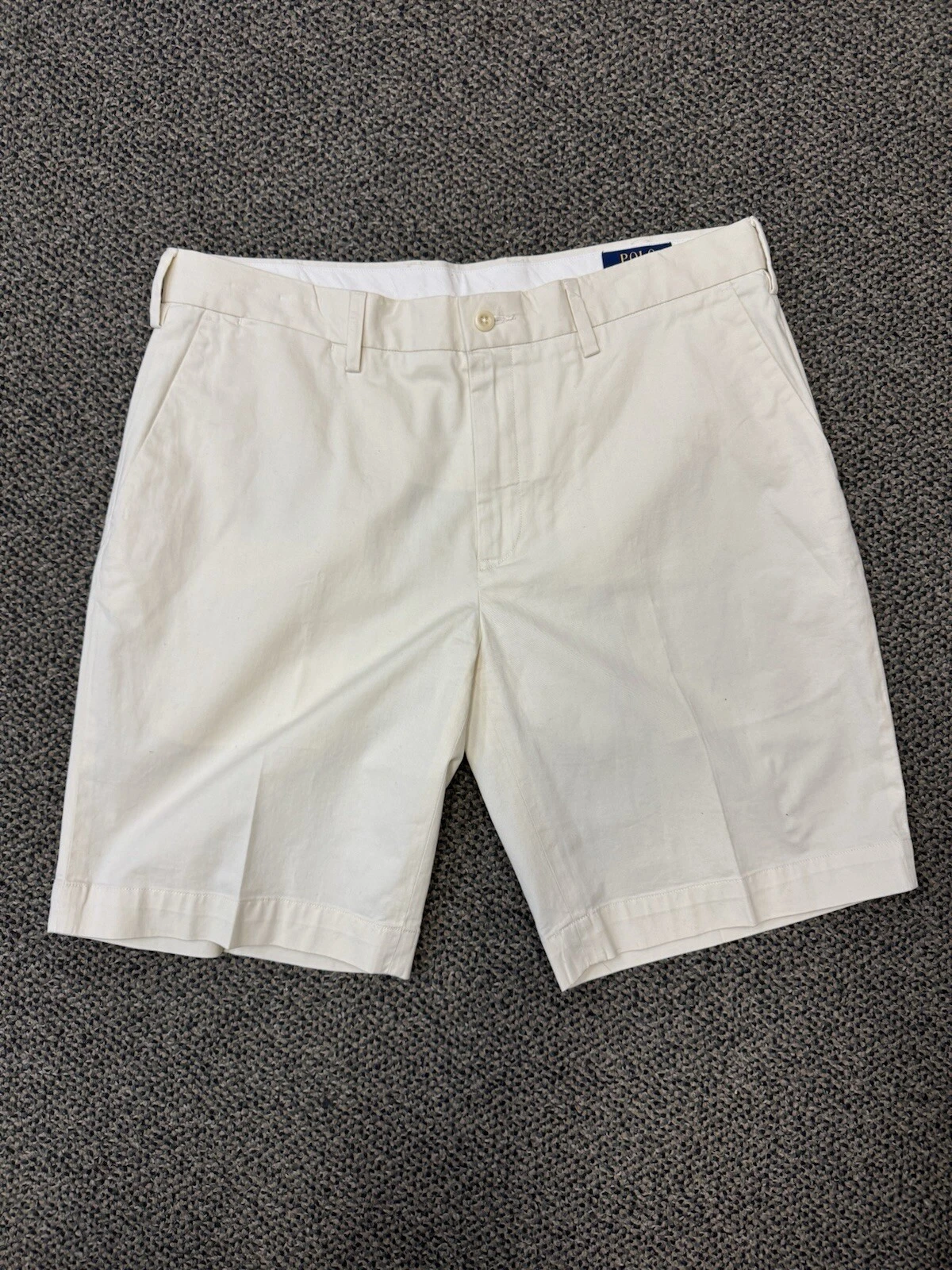 Polo Ralph Lauren Men's Chino Short Stretch Classic Fit Outdoor Cream Size 33