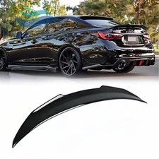 Duckbill Trunk Spoiler PSM Wing Gloss Black For 10-13 Infiniti G35 G25 G37 Sedan