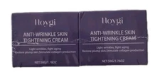Hoygi Anti-wrinkle Skin Tightening Cream Restore Plump Skin 1.76 Oz. 2-pack