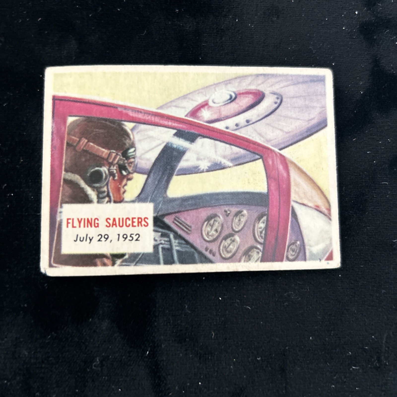1954 Topps Scoop #127 Flying Saucers July 29, 1952****View detailed images