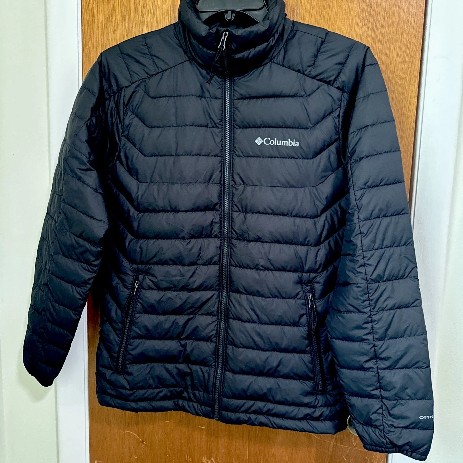 Columbia Omni-Heat Puffer Insulated Jacket Black Men’s XS