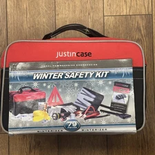 Justin case Winter Safety Kit 79 Pieces Winterizer I Deal For Roadside Assistanc