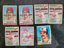 7 Card Mike Anderson Cardinals, Orioles - Excellent Condition