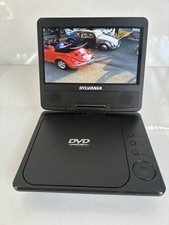 Sylvania SDVD7040B Portable DVD Player 7" Swivel Screen USB/SD
