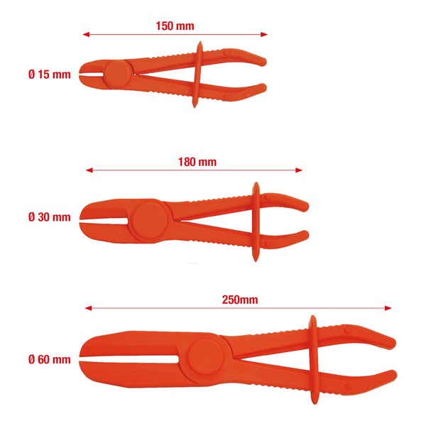 Ks Tools Schlauch-Abklemm-Zangen-Satz 3-Tlg.-image
