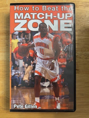 RARE How to Beat the Match-Up Zone Pete Gillen Basketball Coaching VHS