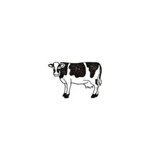 Animal Stamp - Cow Free tracked mail shipping on 3 eligible items 