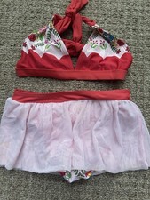 FLOATIMINI Two piece Anthropologie Looks Like swimsuit mint Girls SIZE 6x